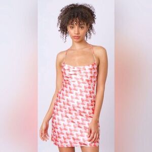 COTTON CANDY PINK SLIP DRESS
